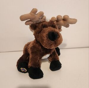 7 1/2” Ganz Webkinz Reindeer Plush Stuffed Animal